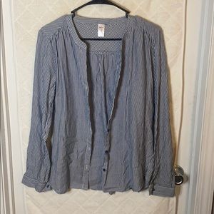 Gap Body Long Sleeve Button Down